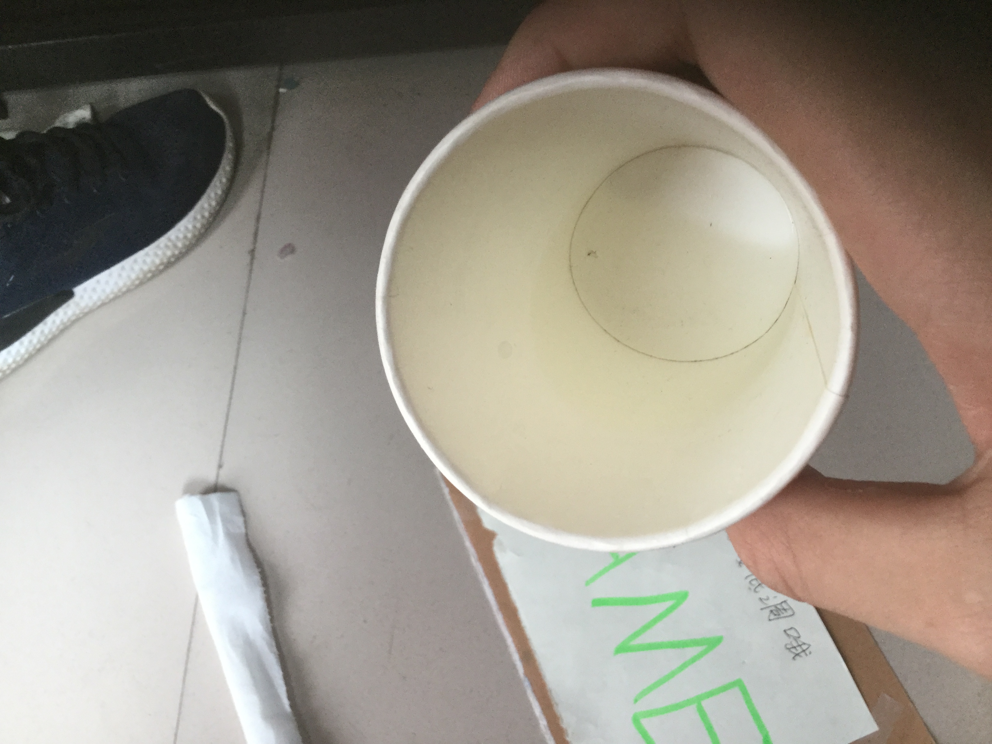 成果：滤出的水（配合净水片石用更佳